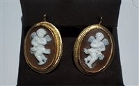 Boucles d'oreilles Soprana Gioielleria Femme in Or CAMMEI ANGELI PUTTI - CAMMEI ANGELI PUTTI